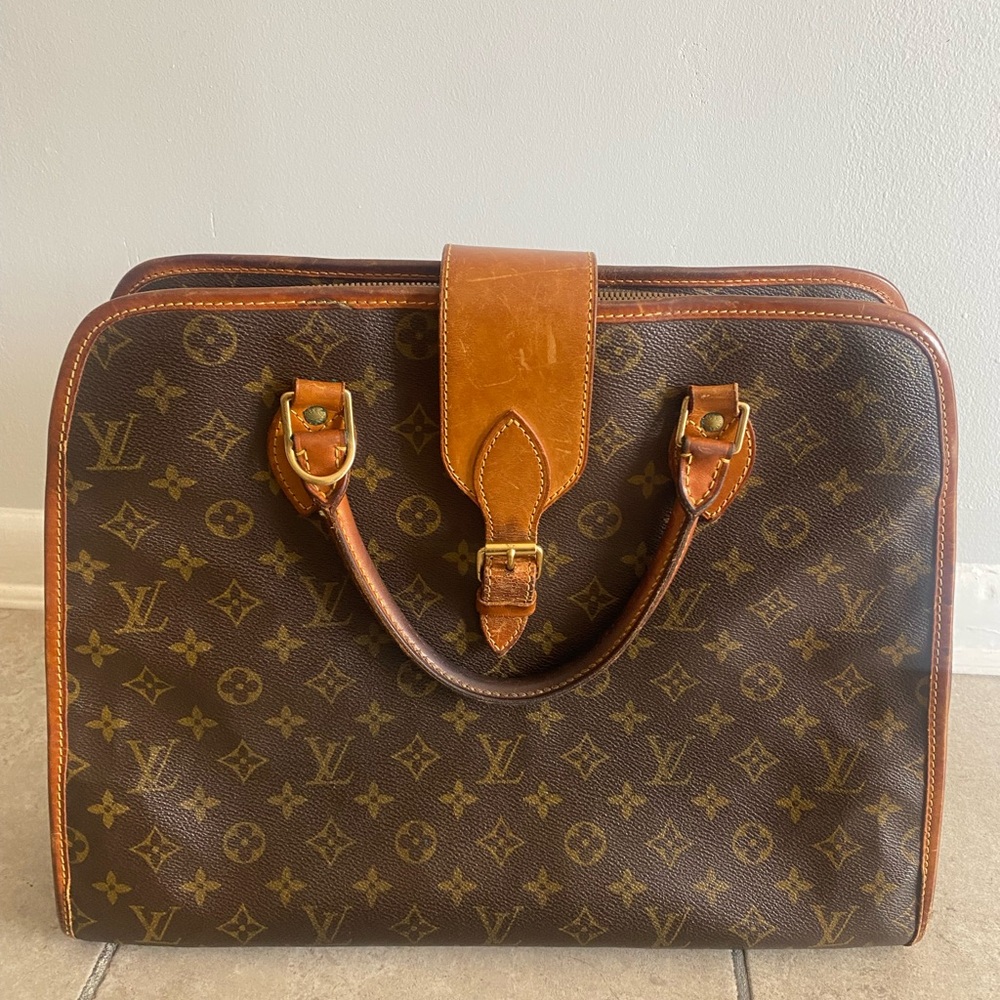 Louis Vuitton Classic Monogram Briefcase with COA